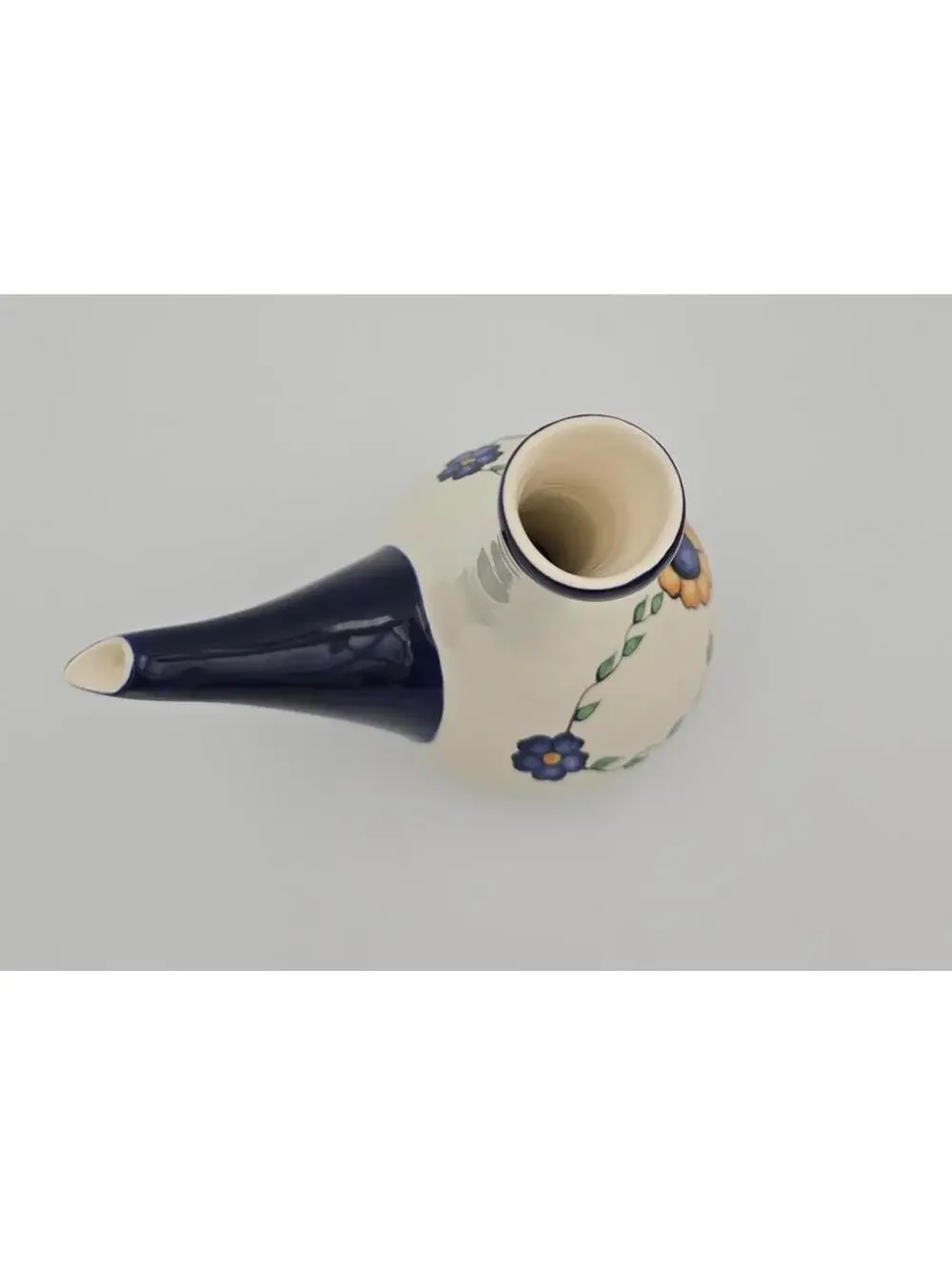 National Geographic Vintage Guatemalan Handcrafted Novica Ceramic Wine Decanter